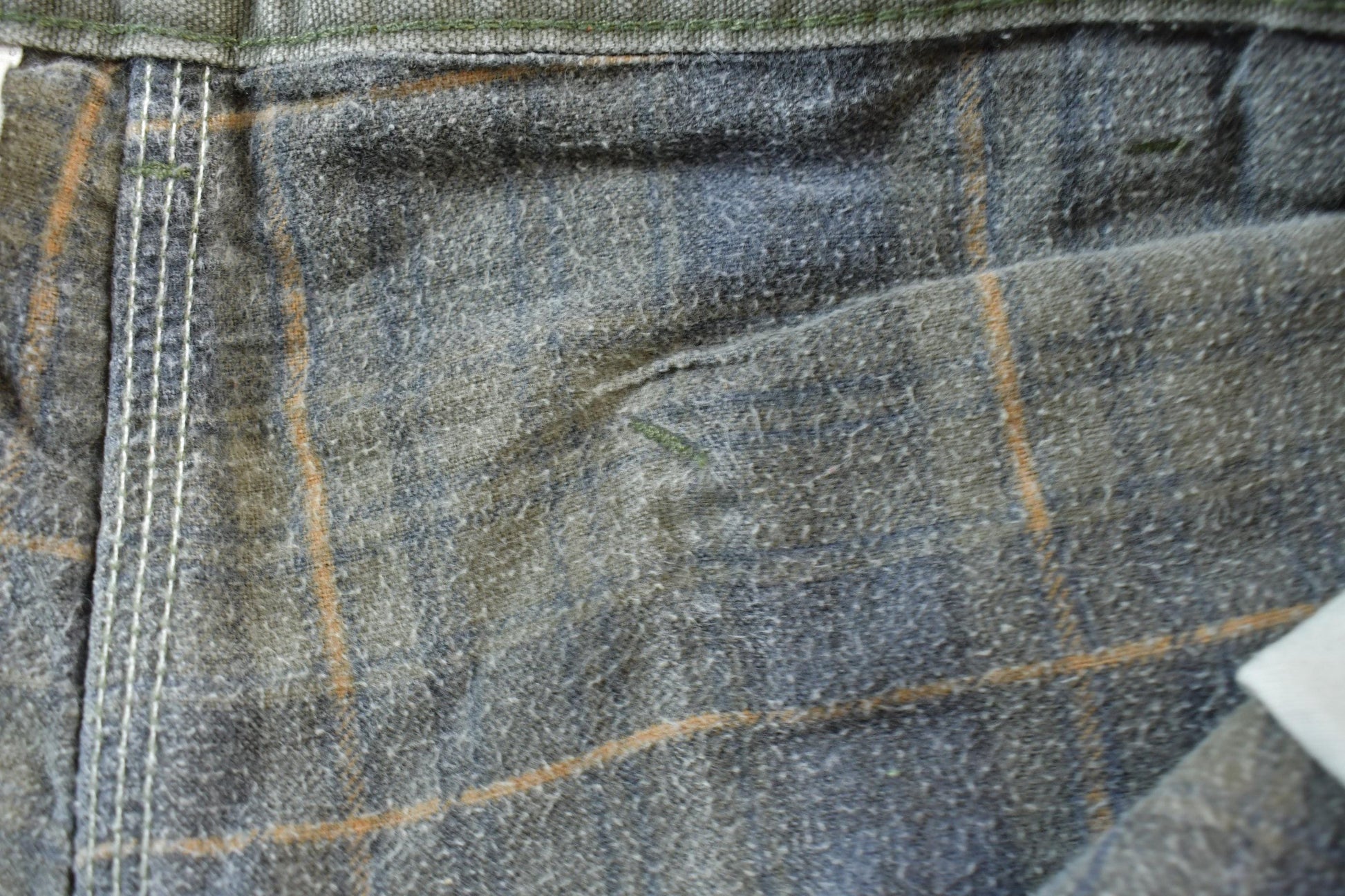 Vintage 1990s Blanket Lined Carhartt Carpenter Pants Men's 28 x 30 from propervintagecanada
