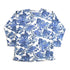 Vintage 1990s Blue Floral Fleece Sweatshirt Men&