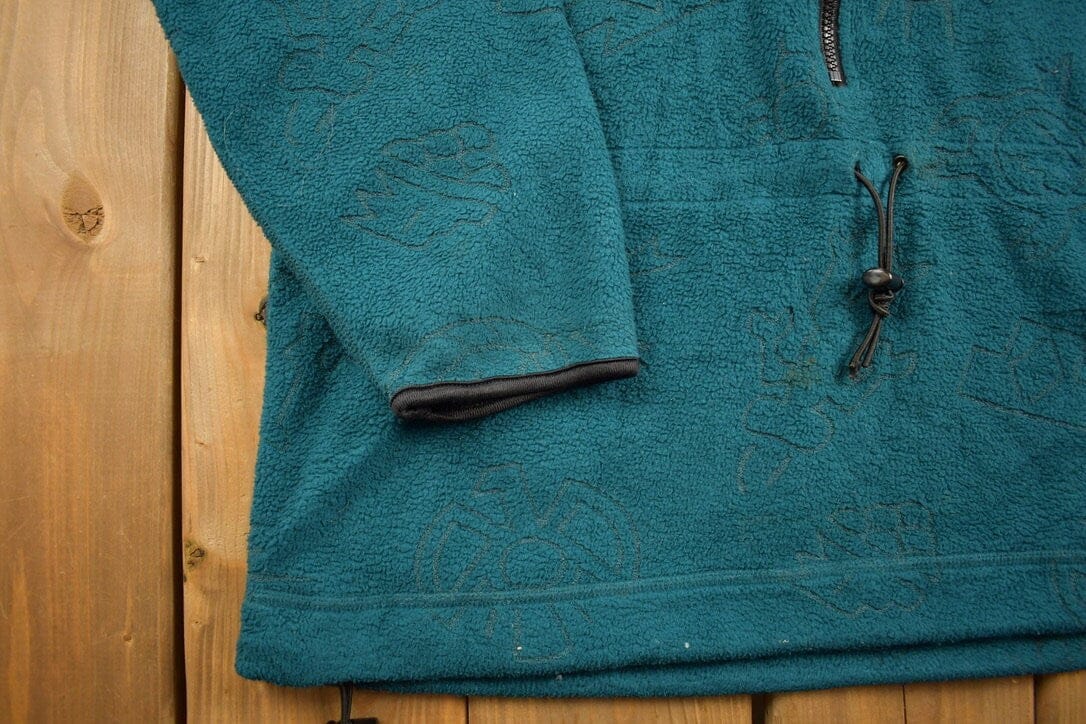 Vintage 1990s Blue REI Fleece Sweater Men's Large from propervintagecanada