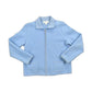 Vintage 1990s Blue Women's Zip Up Knit Light Sweater Jacket Women's Small from propervintagecanada