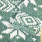 Vintage 1990s Blueberry Hill Chunky Knit Snowflake Pattern AOP Crewneck Sweater Women's M from propervintagecanada