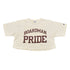 Vintage 1990s Boardman Pride Collegiate Crop Top Champion T-Shirt Women&