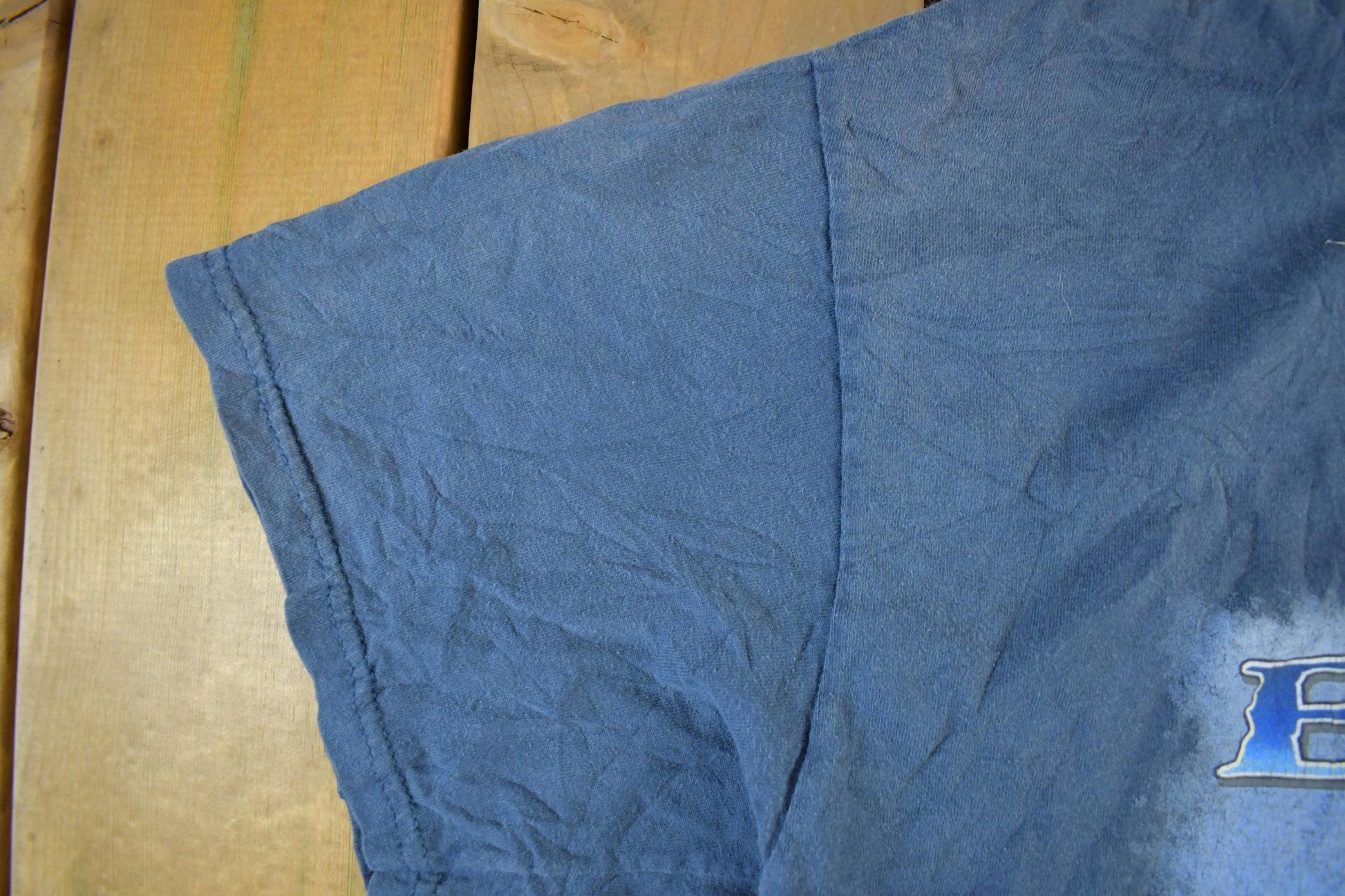 Vintage 1990s Boat Potato Fishing Graphic Fisherman T-Shirt Men's Large from propervintagecanada