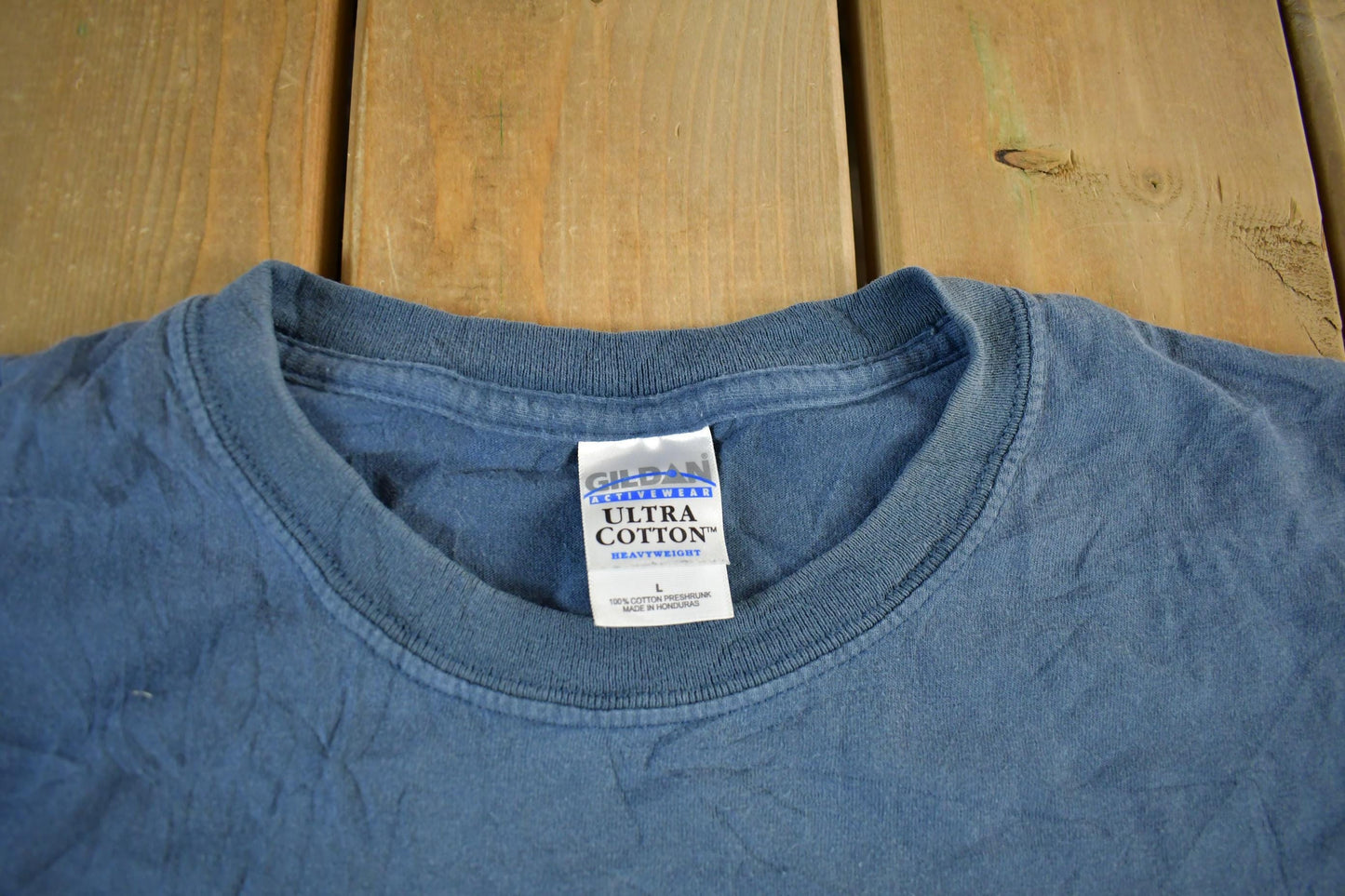 Vintage 1990s Boat Potato Fishing Graphic Fisherman T-Shirt Men's Large from propervintagecanada