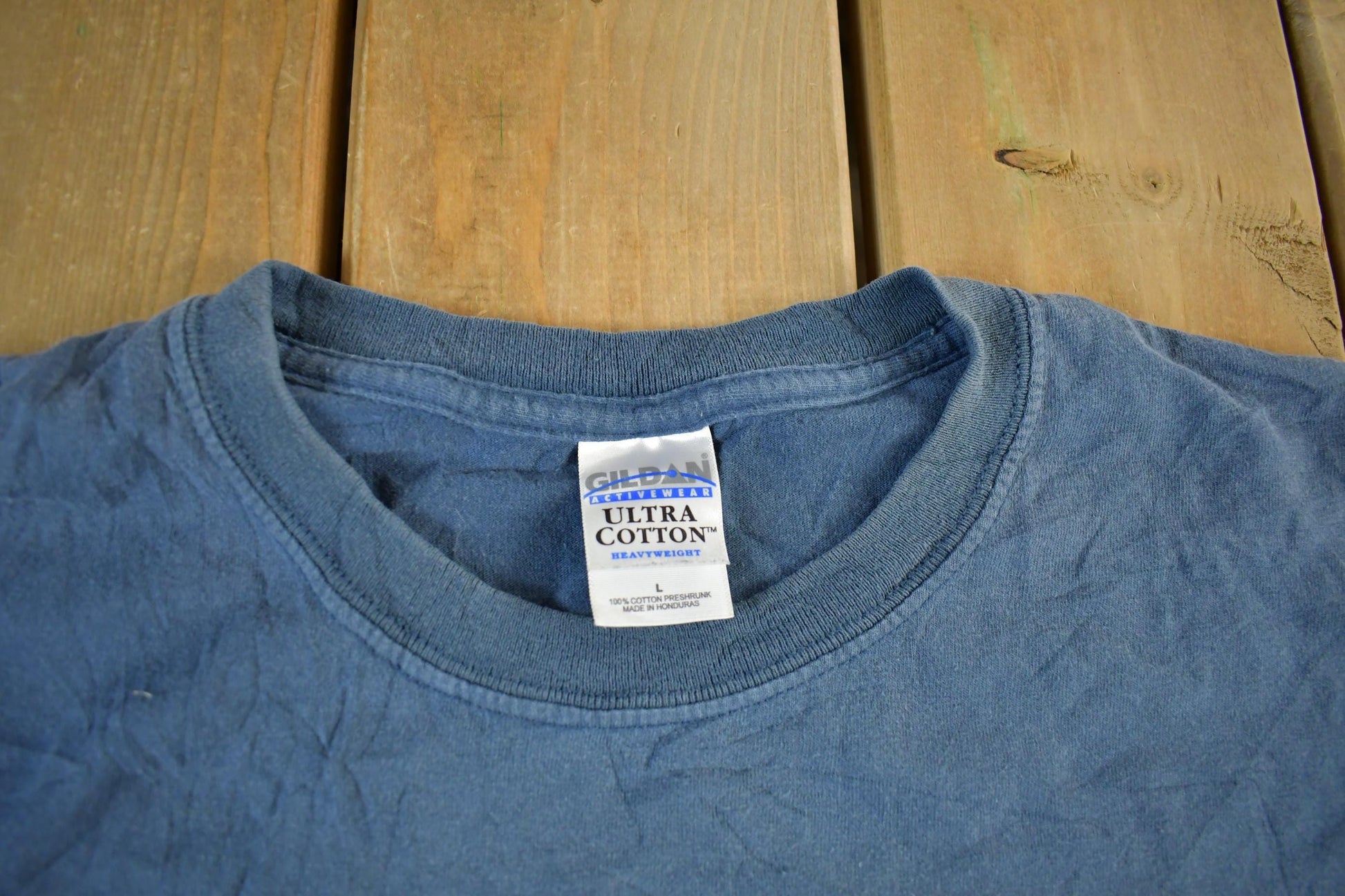 Vintage 1990s Boat Potato Fishing Graphic Fisherman T-Shirt Men's Large from propervintagecanada