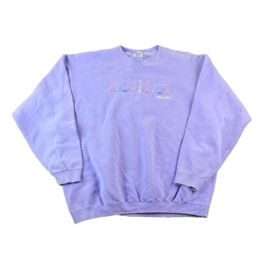 Vintage 1990s Boating Door County Crewneck Sweatshirt Made In USA Men's XL from propervintagecanada