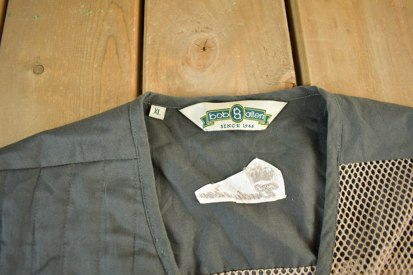 Vintage 1990s Bob Allen Fishing Hunting Jacket Vest Men's XL from propervintagecanada