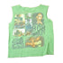 Vintage 1990s Bob Marley Trenchtown Rock Souvenir Single Stitch Graphic Print Tank Top Made In USA Men&