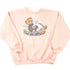 Vintage 1990s Bobbie Brooks Cute Teddy Bear Double Collar Crewneck Sweatshirt Women&