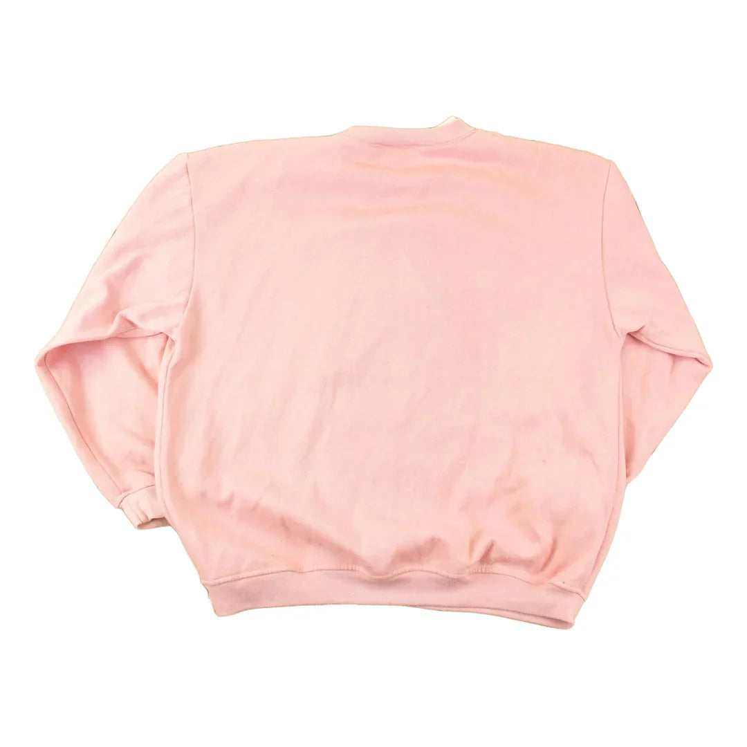 Vintage 1990s Bobbie Brooks Cute Teddy Bear Double Collar Crewneck Sweatshirt Women's XL / 90's Kitty Cat Destination Sweater from propervintagecanada