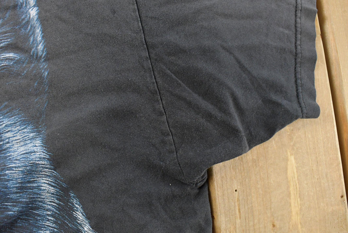 Vintage 1990s Bobby G's Black Panther Graphic T-Shirt Men's 2XL from propervintagecanada