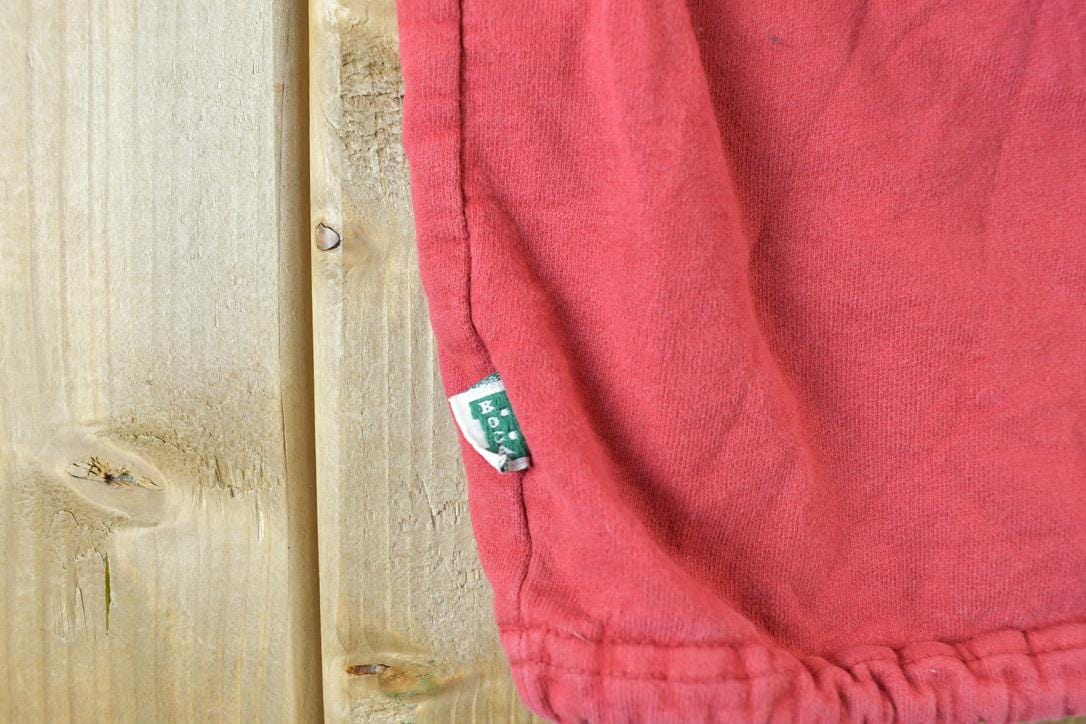 Vintage 1990s Boca Authentic 100% Cotton Graphic Full Zip Hoodie Men's Large from propervintagecanada