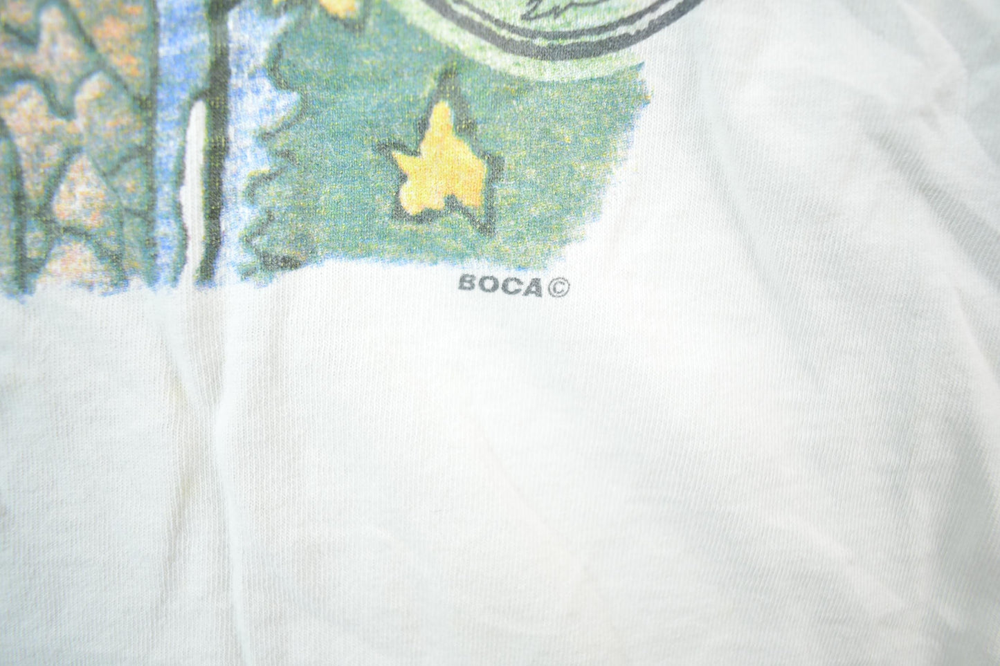 Vintage 1990s Boca River Fish Theme Graphic T-Shirt Men's XL from propervintagecanada