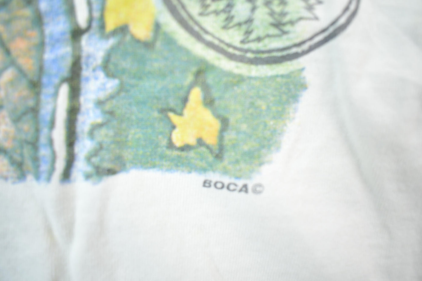 Vintage 1990s Boca River Fish Theme Graphic T-Shirt Men's XL from propervintagecanada