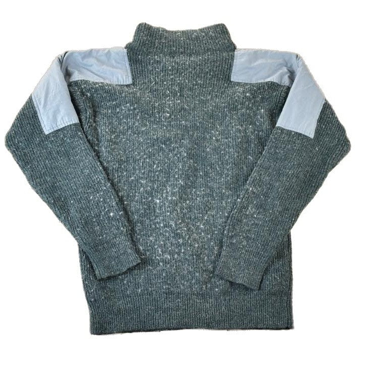 Vintage 1990s Bocci Wool Knit Abstract Pattern Crewneck Sweater Men's Large from propervintagecanada