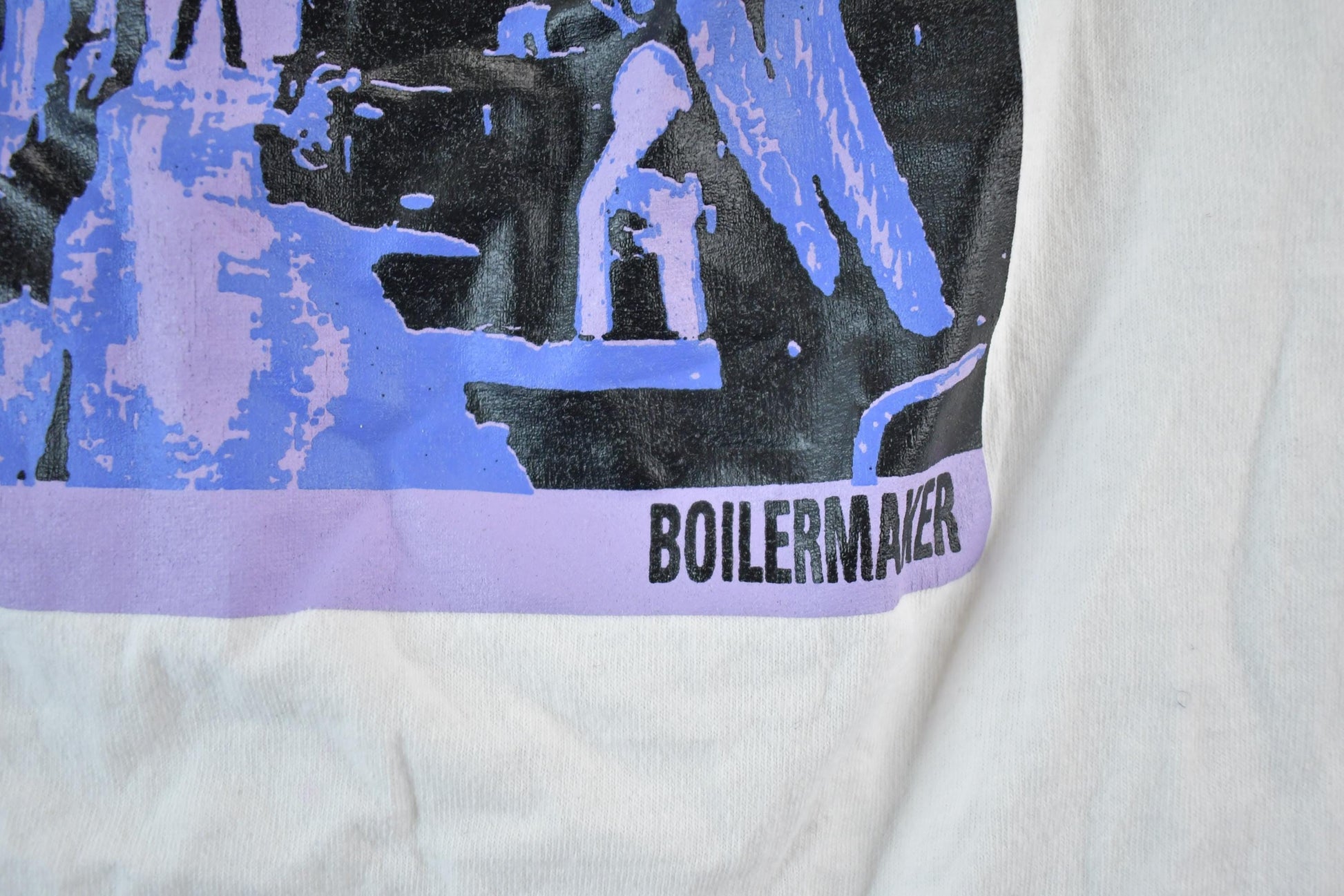 Vintage 1990s Boilermaker Graphic Souvenir Crewneck Long Sleeve Shirt Men's XL from propervintagecanada