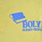 Vintage 1990s Bolyn Screen Printing Crewneck Sweatshirt Men's XL from propervintagecanada