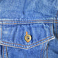 Vintage 1990s Bon Jour Denim Jean Trucker Jacket Men's Medium from propervintagecanada