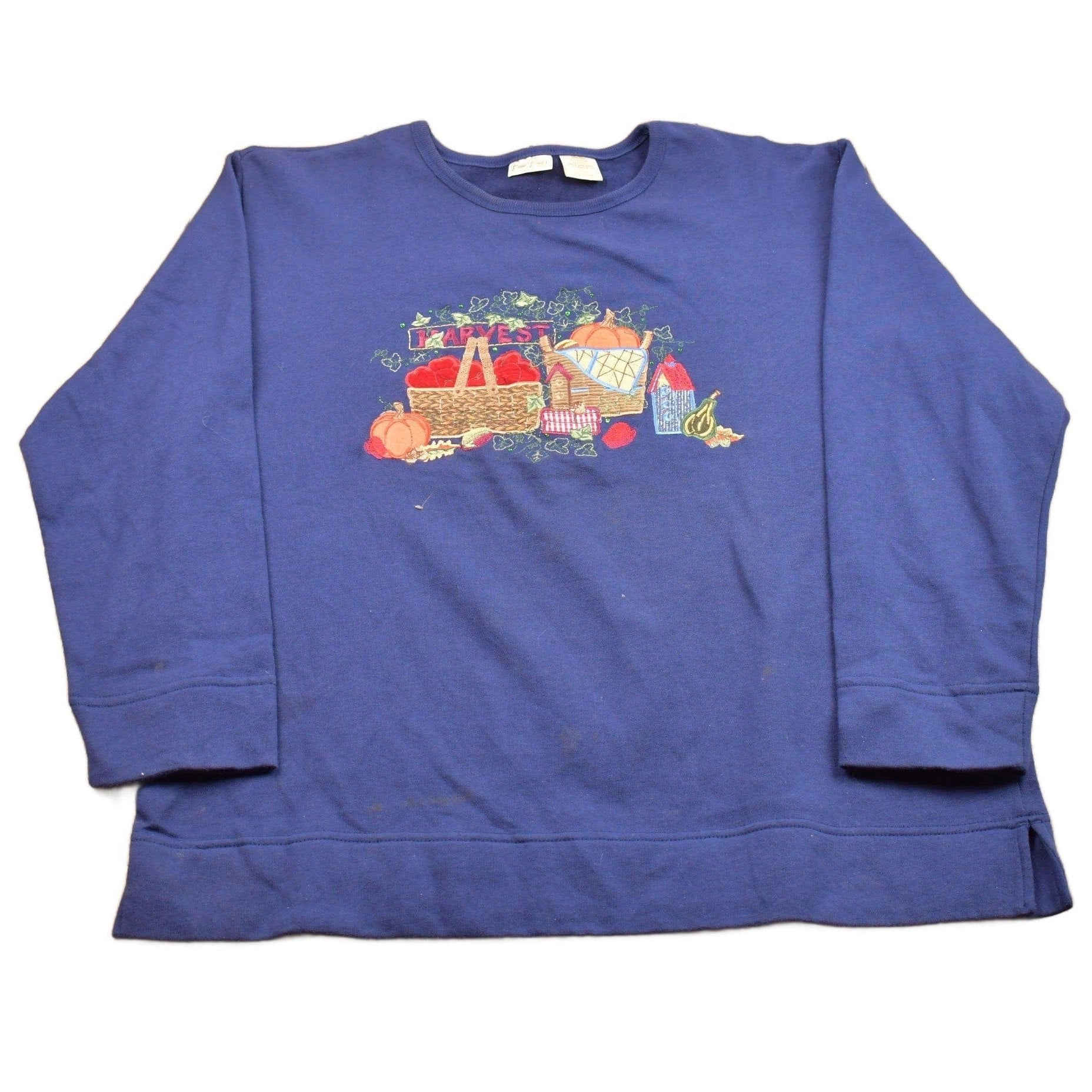 Vintage 1990s Boobie Brooks Crewneck Sweatshirt Men's 2XL from propervintagecanada