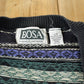 Vintage 1990s Bosa Knit Cardigan Sweater Men's Large from propervintagecanada