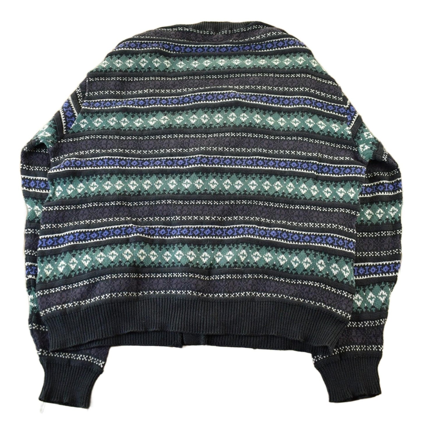 Vintage 1990s Bosa Knit Cardigan Sweater Men's Large from propervintagecanada