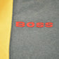 Vintage 1990s Boss Zip Up Polo Style Colour Block Shirt Men's XL from propervintagecanada