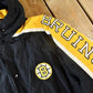 Vintage 1990s Boston Bruins NHL Starter Jacket Men's Large from propervintagecanada