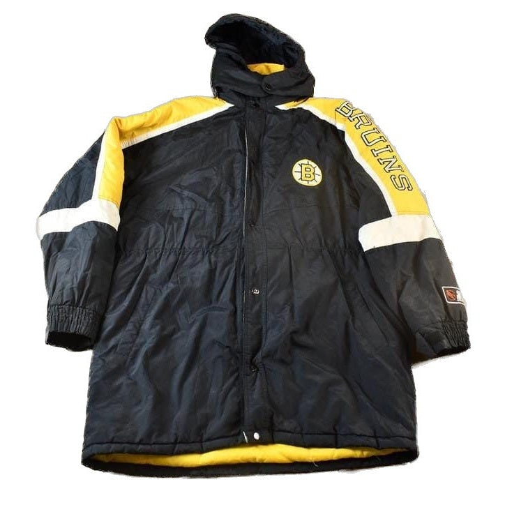 Vintage 1990s Boston Bruins NHL Starter Jacket Men's Large from propervintagecanada