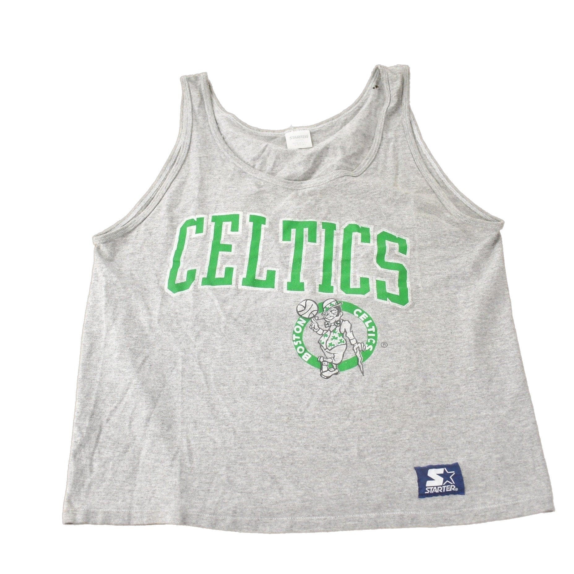 Vintage 1990s Boston Celtics NBA Basketball Starter Graphic Tank Top Men's Large from propervintagecanada
