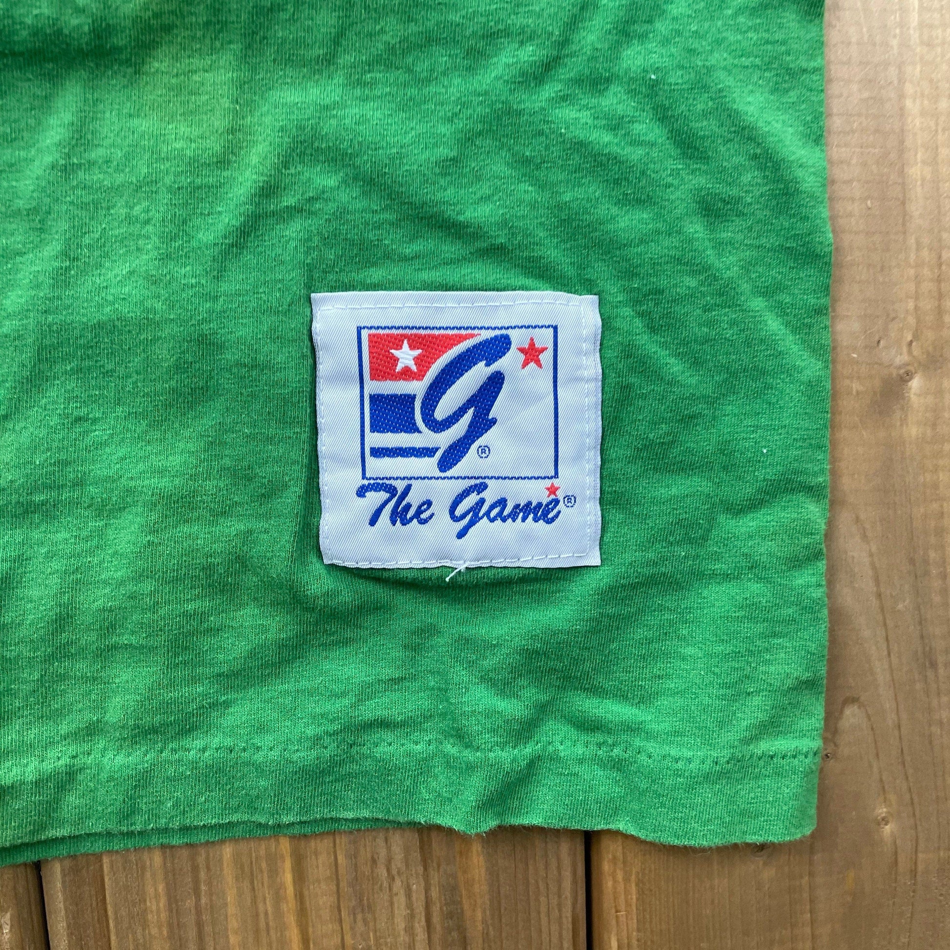 Vintage 1990s Boston Celtics The Game T-Shirt Men's XL from propervintagecanada