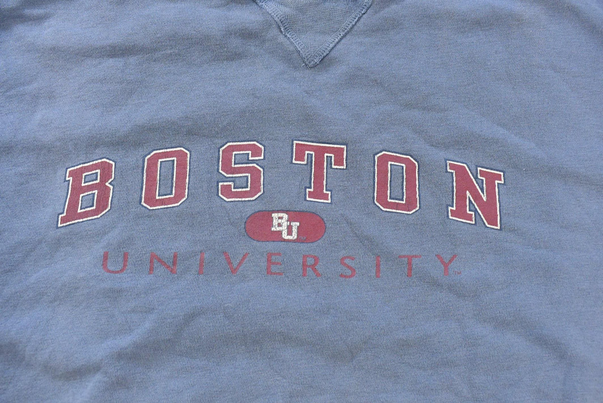 Vintage 1990s Boston College Collegiate Crewneck Sweatshirt Men's XL from propervintagecanada
