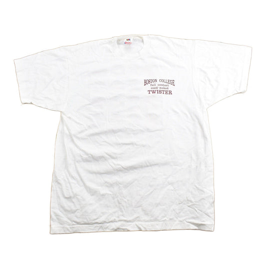 Vintage 1990s Boston College Parody Naked Twister Graphic T Shirt Men's XL from propervintagecanada