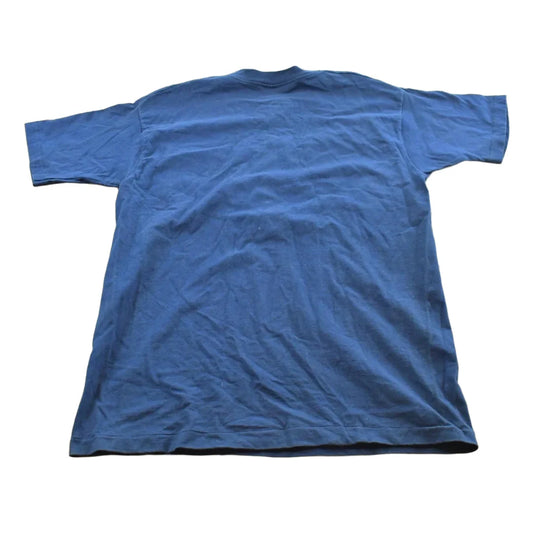 Vintage 1990s Boston Embroidered Sailboat T-Shirt Mens L from propervintagecanada