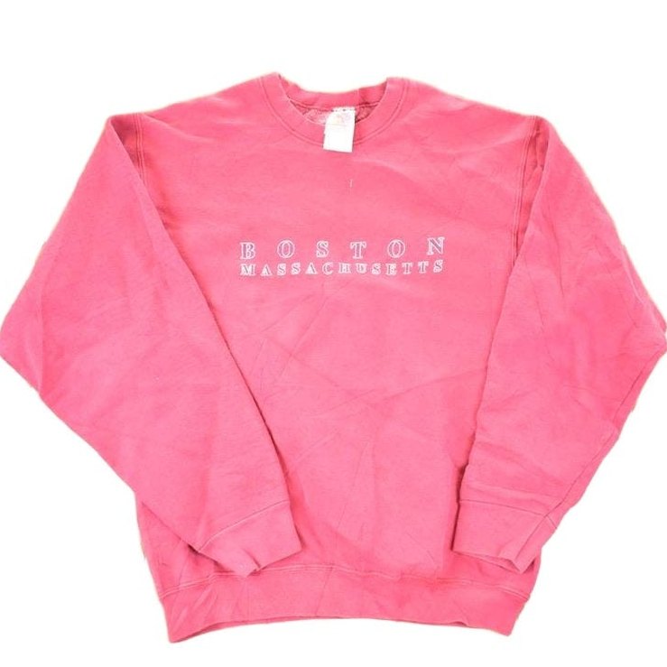 Vintage 1990s Boston Massachusetts Crewneck Sweatshirt Men's M from propervintagecanada