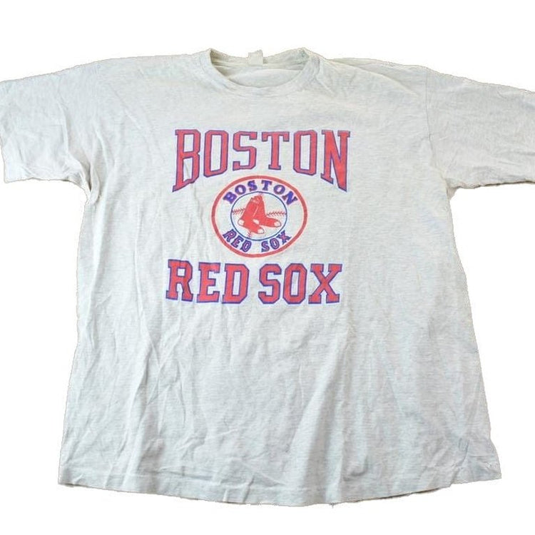 Vintage 1990s Boston Red Sox MLB Graphic T-Shirt Men's XL from propervintagecanada