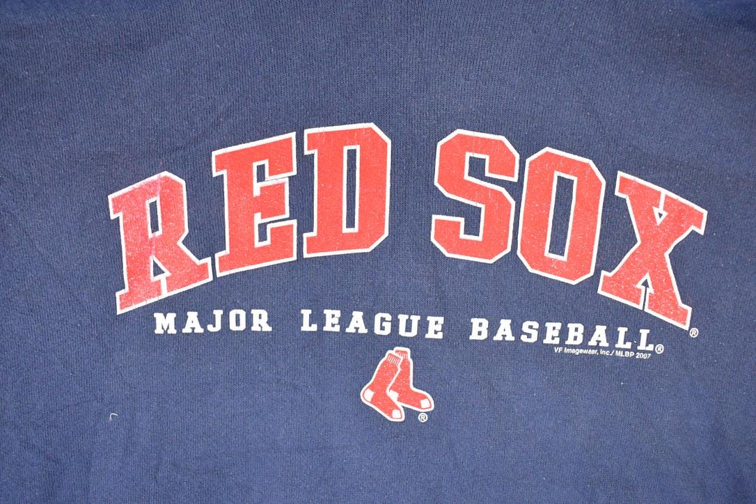 Vintage 1990s Boston Red Sox MLB Hoodie Sweatshirt Men's XL from propervintagecanada