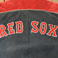 Vintage 1990s Boston Red Sox MLB Leather Suede Jacket Men's 2XL / G III Carl Banks / Sportswear / 90s Baseball / Embroidered from propervintagecanada