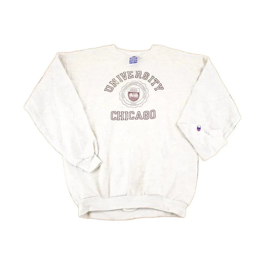 Vintage 1990s Boston University Champion Crewneck Sweatshirt Youth XL Men's XL from propervintagecanada