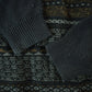 Vintage 1990s Boulevard Club Knit Abstract Pattern Collared Sweater Men's Large from propervintagecanada