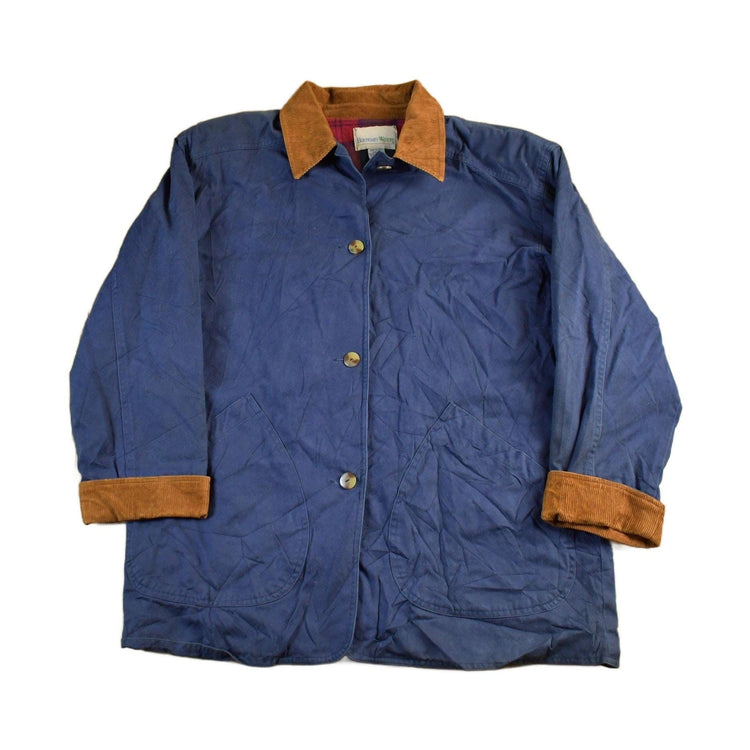 Vintage 1990s Boundary Adventures Lined Faded Barn Chore Coat Women's Medium from propervintagecanada