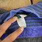 Vintage 1990s Boundary Waters Mockneck Velour Style Sweatshirt Adult Medium Men's Medium from propervintagecanada