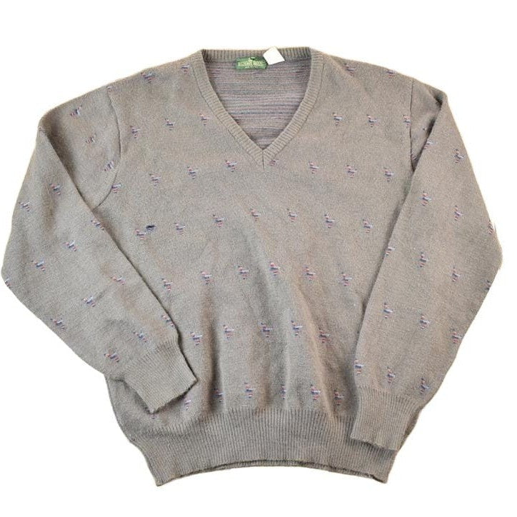 Vintage 1990s Boundary Waters Wool Knit Sweater Mens S from propervintagecanada