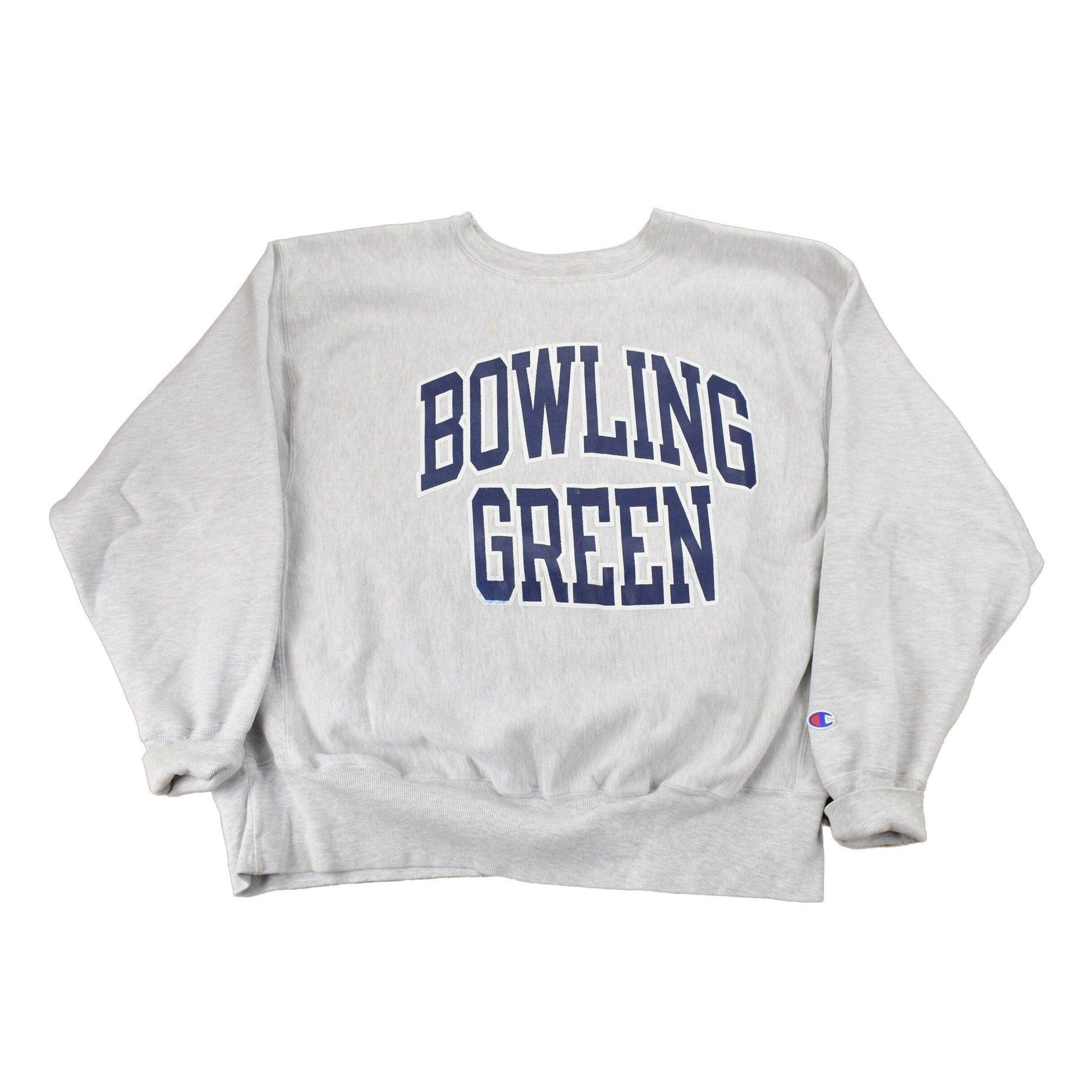 Vintage 1990s Bowling Green State University Champion Reverse Weave Crewneck Men's XL from propervintagecanada