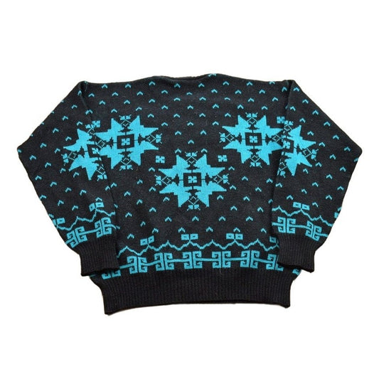 Vintage 1990s Brad Richards Wool Knitted Crewneck Sweater Men's Small from propervintagecanada