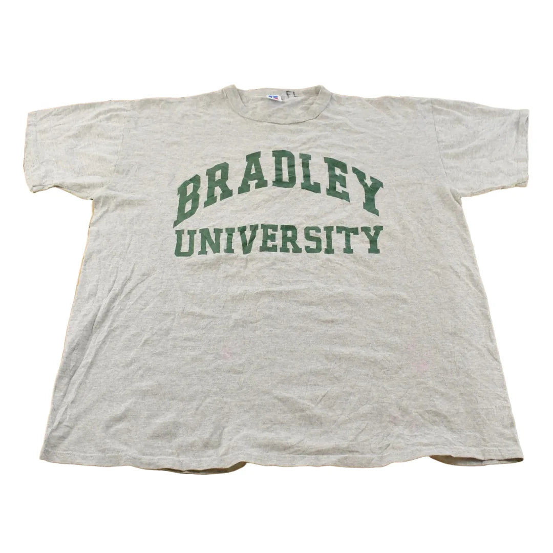 Vintage 1990s Bradley University Collegiate T-Shirt Men's XL from propervintagecanada
