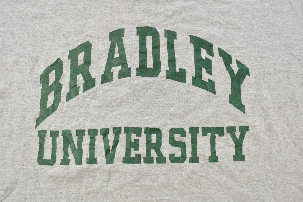 Vintage 1990s Bradley University Collegiate T-Shirt Men's XL from propervintagecanada
