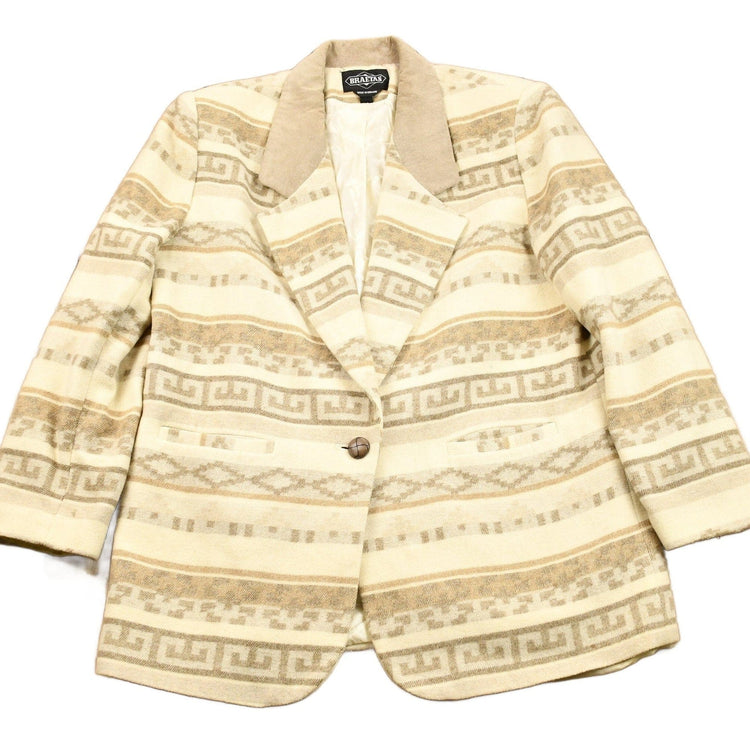 Vintage 1990s Braetan Blazer Jacket Men's Large from propervintagecanada