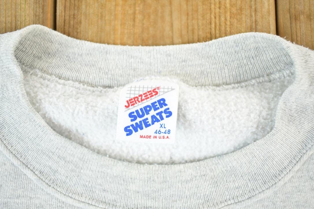 Vintage 1990s Brained High School Staff Crewneck Sweatshirt Mens XL from propervintagecanada