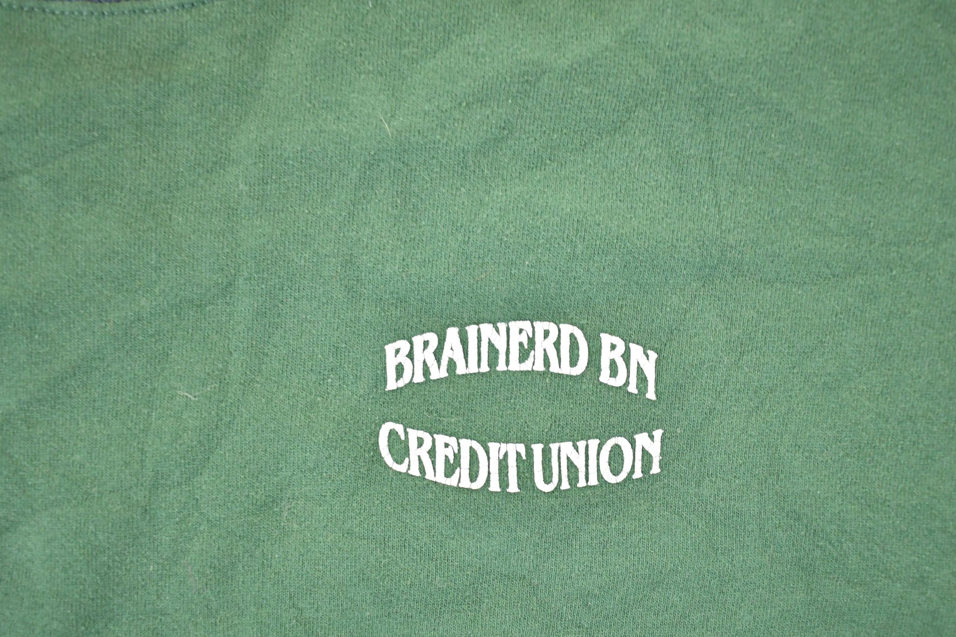 Vintage 1990s Brainerd BN Credit Union Crewneck Sweatshirt Men's M from propervintagecanada