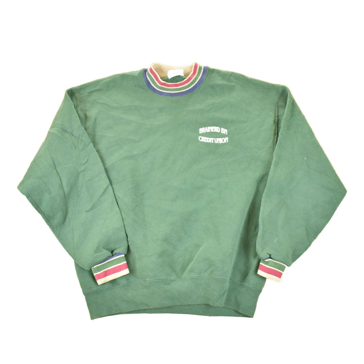 Vintage 1990s Brainerd BN Credit Union Crewneck Sweatshirt Men's M from propervintagecanada